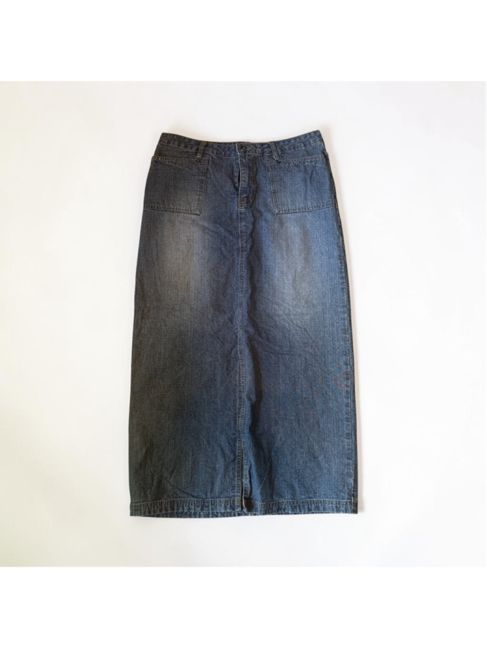 Zana di Vintage Long Jean Skirt - Size 11
